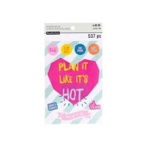 Recollections Planner Sticker Book - "Plan It Like It’s Hot" - BRAND NEW - Picture 1 of 2