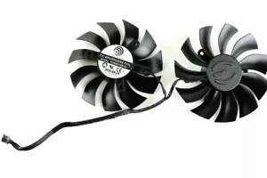 Pair Fans Cooler Fan For EVGA GTX 750 780Ti 950 980Ti 1080Ti PLA09215B12H 87mm - Bild 1 von 1