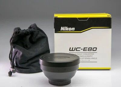NIKON WC-80 WIDEANGLE CONVERTER - Imagen 1 de 3