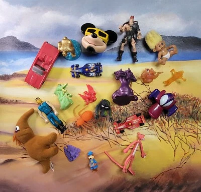  collectables Figures Toys Vintage 80s 90s Y2k Mixed Bundle Lot Mixed 80s 90s - Image 1 of 4