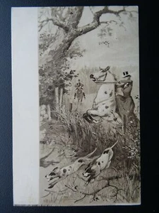 Sport FOX HUNTING Lady Side Saddle c1903 UB by Artist Heyer - Series 775 No.9 - Picture 1 of 2