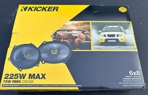 Par de Altavoces Coaxiales KICKER 6x8" 75W RMS CSC68 - 225W Max Nuevos en Caja - Imagen 1 de 6