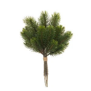 Künstliche nordische Kiefer Konvolut 6 Stiele 29 cm/11,5 cm - Bild 1 von 1