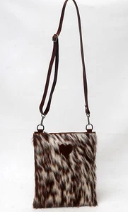 Bolso De Hombro Cruzado De Cuero De Vaca 100% Real SB5056 - Imagen 1 de 4