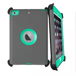Heavy Duty Shockproof Case Cover W/Stand GRAY/TEAL for iPad Air 1 A1474 A1475 - Picture 1 of 1