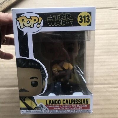 Funko Pop! Películas: Star Wars - Figura Vinilo Lando Calrissian Nueva Caja Dañada Foto 1 de 4
