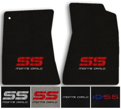 Alfombrillas Lloyd 2 piezas para Chevrolet Monte Carlo 1978-1988 - Elige logotipo Foto 1 de 4