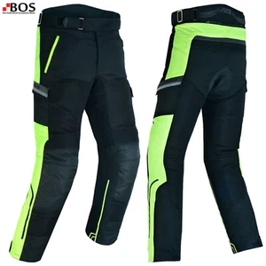 Pantalón textil moto hombre pantalones moto protectores negro pantalón moto - Imagen 1 de 6