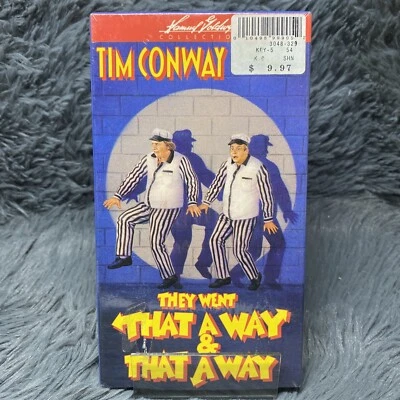 They Went That-A-Way & That-A-Way VHS Tape 1989 United American Video Tim Conway - Image 1 of 4