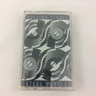 Sealed THE ROLLING STONES Steel Wheels Cassette Tape 1989 - Image 1 of 4