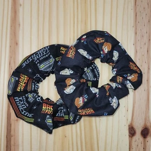 Regreso al Futuro Scrunchies | Hecho a mano en EE. UU. | Silicona elástica de larga duración - Imagen 1 de 5
