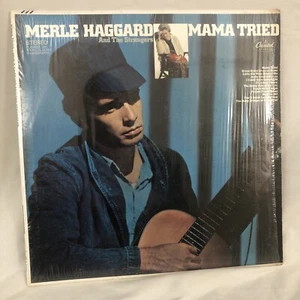 MERLE HAGGARD - Mama Tried LP Vinyl CAPITOL ST 2972 Rainbow 1968 NM Cover good - Picture 1 of 18