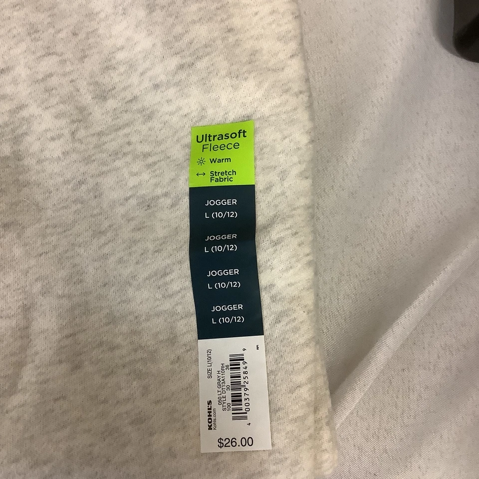 Pantalones de chándal Tek Gear para mujer marfil cordón cintura elástica talla L 10/12 Foto 1 de 4