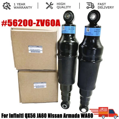 OEM Rear Air Suspension Shocks Struts For Infiniti QX56 JA60 Nissan Armada WA60 Foto 1 de 4