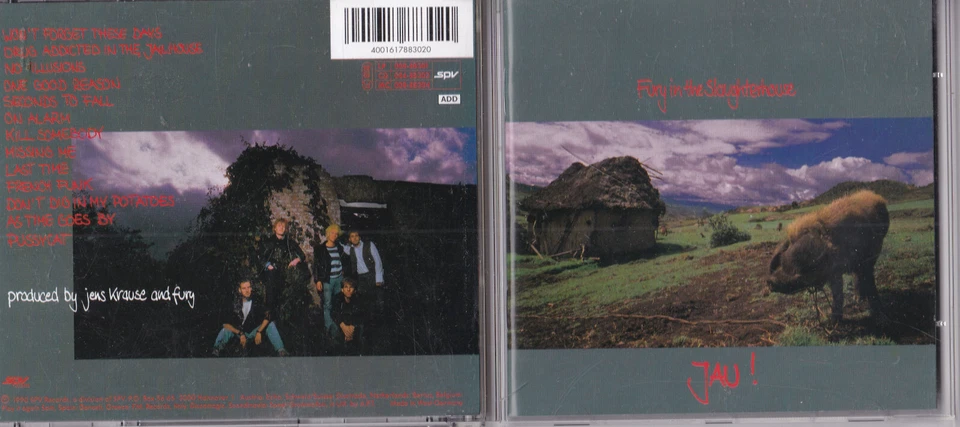 Fury In The Slaughterhouse -Jau!- CD SPV Records - Bild 1 von 1