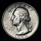 1932 Washington Silver Quarter Choice E342 Ajel