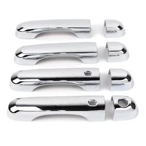 Door Handle Cover For Jeep Renegade 2015 2016 2017 2018 2019 Chrome Trim w Smart - Picture 1 of 6
