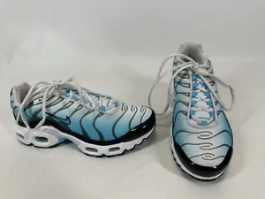 Nike Air Max Plus TN White Baltic Blue Gradient FD9767 100 GS SZ 4Y Women's 5.5 - Picture 1 of 11