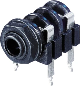 REAN NYS 2182 JACK MONO WITH EXTRA LONG PINS FOR PCB PC MOUNT 6.30mm - Picture 1 of 1