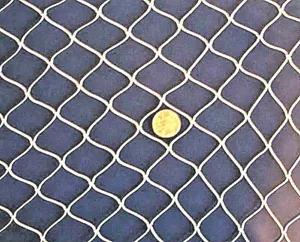 Red de seguridad para casa de árbol de 25' x 4' red de nailon de seguridad para barandilla de barco malla de 1 1/4" #48 - Imagen 1 de 2