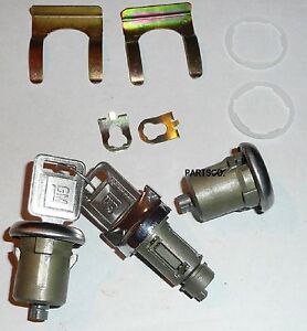 Chevrolet Corvair Chevy II Door Locks set 1962 1963 1964 Chevelle NOS with 2 key