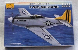 Flugzeug Kämpfer Militär Modell Montagesatz 1/144 US P-51D MUSTANG 80406 - Bild 1 von 6