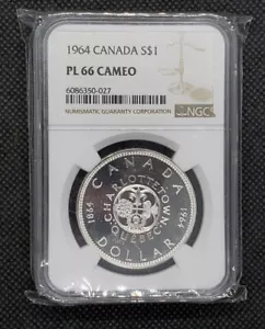 1964 Canada $1 | NGC PL66 CAMEO - Picture 1 of 8