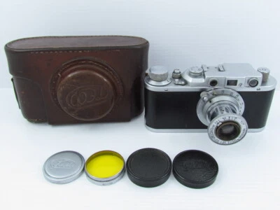 FED tipo 1d NKVD-URSS SEGUNDA GUERRA MUNDIAL de colección 1939-1941 cámara rusa RF copia Leica-II (D) Foto 1 de 4