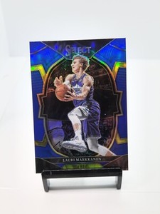2022-23 Panini Select Lauri Markkanen Concourse Blue Prizm Utah Jazz #45
