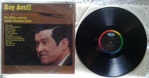 Roy Acuff - The Voice of Country Music Smoky Mountain Boys LP Capitol Records - Picture 1 of 2