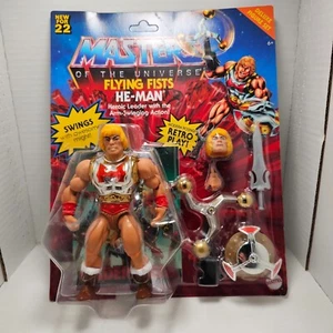 Flying Fists He-Man - Masters of the Universe MOTU Unpunched NEU/MOC *Card Dings - Bild 1 von 6
