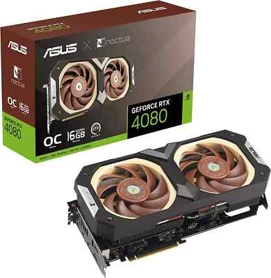 OEM New For ASUS GeForce RTX 4080 Noctua OC 16GB GDDR6X Graphics card - Image 1 of 4