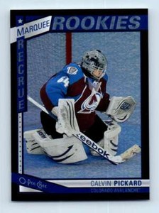 2013-14 O-Pee-Chee Black Rainbow Rookies Calvin Pickard RC /100 #514