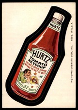 1974 Topps Wacky Packages 7th Series Hurtz Ketchup EX-NM (uncommon) Clean!