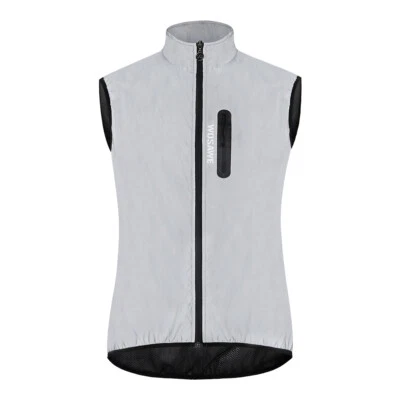 WOSAWE Full Reflective Jackets Men Waterproof Cycling High Viz Bike Windbreakers - Image 1 of 4