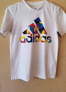 Adidas X Lego kids Tee T-SHIRT Boys Size Medium 11/12 EUC - Picture 1 of 6