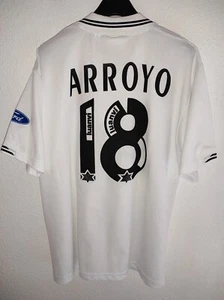 VALENCIA CF 1995-1996 Arroyo 18 Match Worn camiseta shirt trikot maillot size 9 - Picture 1 of 6