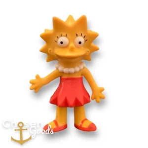 VTG THE SIMPSONS LISA PVC BENDY 1990 JESCO 3 1/2 IN TALL - Picture 1 of 5