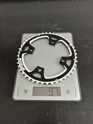 NEW FSA MTB Chainrings 9/10s 44T 4 bolts 104BCD AL Black NEW - Image 1 of 2