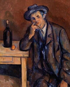 Impresión o lienzo - El bebedor (Le Buveur) (aprox. 1898-1900) por Paul Cézanne - Imagen 1 de 1