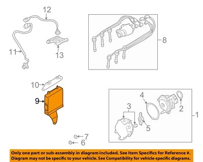 Б/у модуль управления двигателем (ECM) подходит: 2002 Dodge Stratus электронный мод управления - Изображение 1 из 3