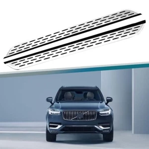 2PCS FITS for Volvo XC90 2016-2024 Fixed Side Step Pedal Running Board Nerf Bar - Picture 1 of 8