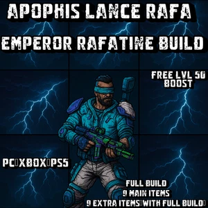 Borderlands 4 - LVL 50 APOPHIS LANCE RAFA - Costruzione Imperatore Rafatine - PC/PS5/XBOX - Foto 1 di 13
