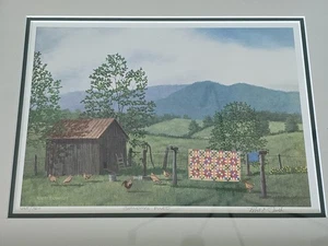 Robert Tuckwiller “Grandma’s Finest” Signed & Numbered Print 458/500 Framed Art - Picture 1 of 7