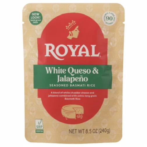 Royal White Queso & Jalapeno Seasoned Basmati Rice - Image 1 of 1