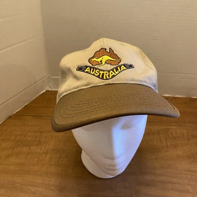 Gorra Australia Canguro Gancho y Lazo Tostado Foto 1 de 4