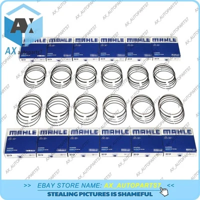 12x Anéis de Pistão Φ82.6mm Conjunto STD Para Mercedes-Benz S65 G65 AMG M275 W221 6.0 V12 - Imagem 1 de 4