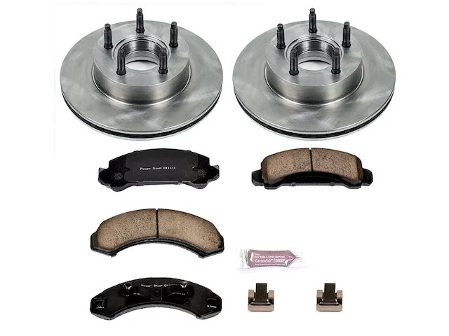 Kit de pastillas de freno delanteras y rotor para Ford Bronco II 1990 4x4 CJ472JX Foto 1 de 1