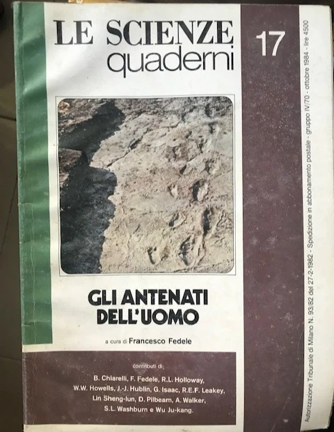 Gli antenati dell'uomo. Quaderni Le Scienze n. 17 - Immagine 1 di 1