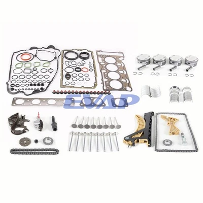 2,0L Kolben & Dichtungen & Timing Satz Fit Für BMW E88 E93 E60 E84 N46 - Image 1 of 4